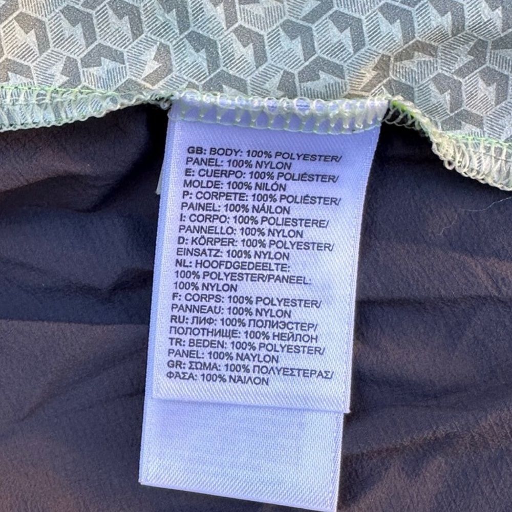 The North Face Women's High-Vis Lime Green and Black Windbreaker Jacket - Picture 9 of 14